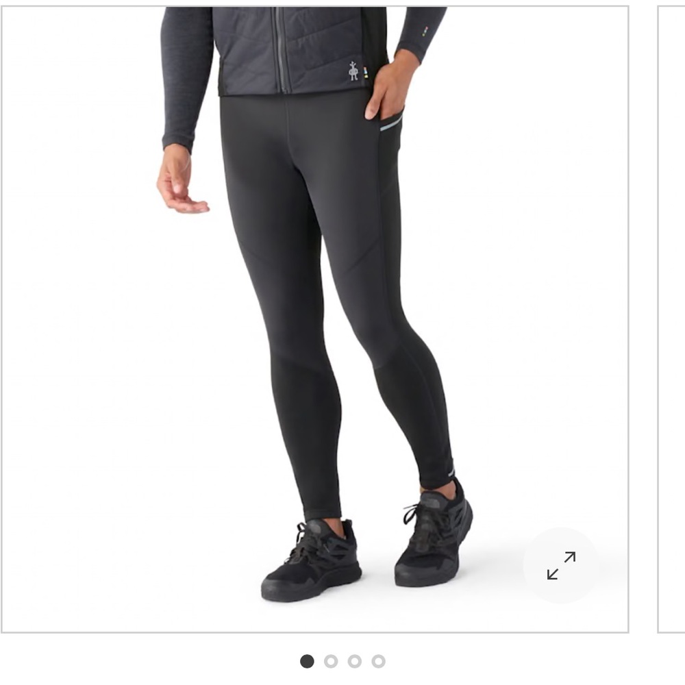Smartwool Mens Wind Fleece Tights Size Medium